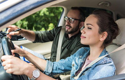 Driving Lessons Behind the Wheel